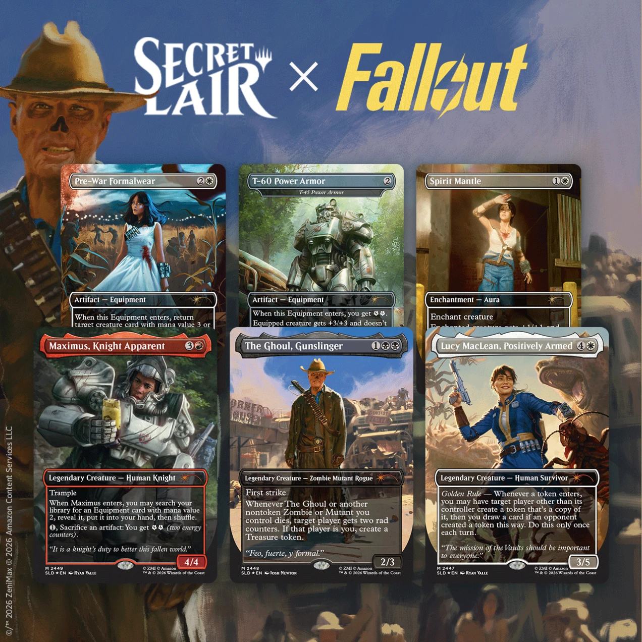 Secret Lair "Secret Lair x Fallout®: Beyond Vault 33" Non-FOIL
