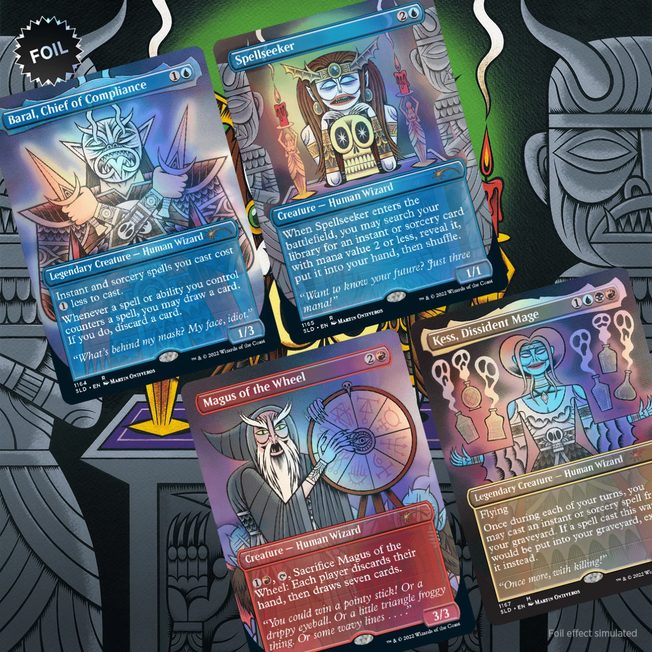Secret Lair "Wizards of the Street" FOIL