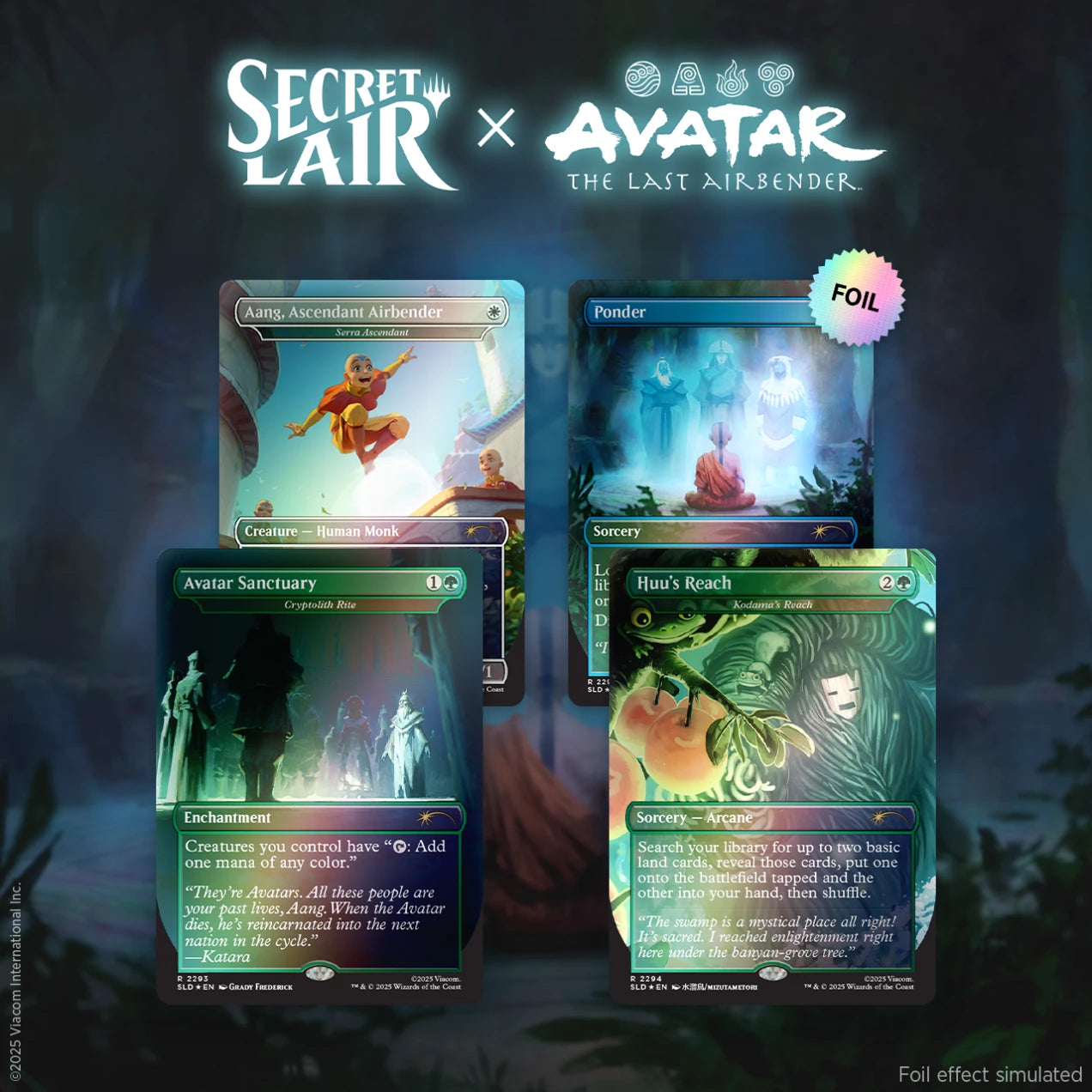 Secret Lair "Secret Lair x Avatar: The Last Airbender: A Lot to Learn" (FOIL)