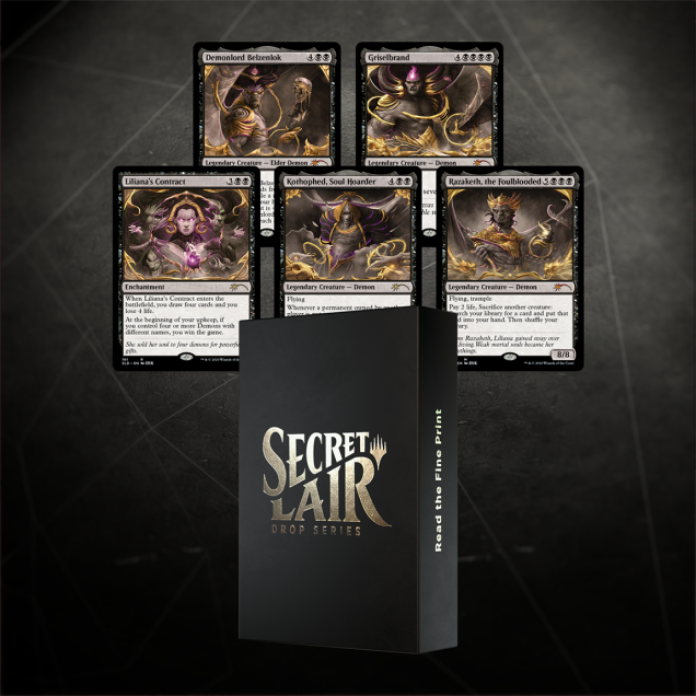Secret Lair "Read the Fine Print" NON FOIL