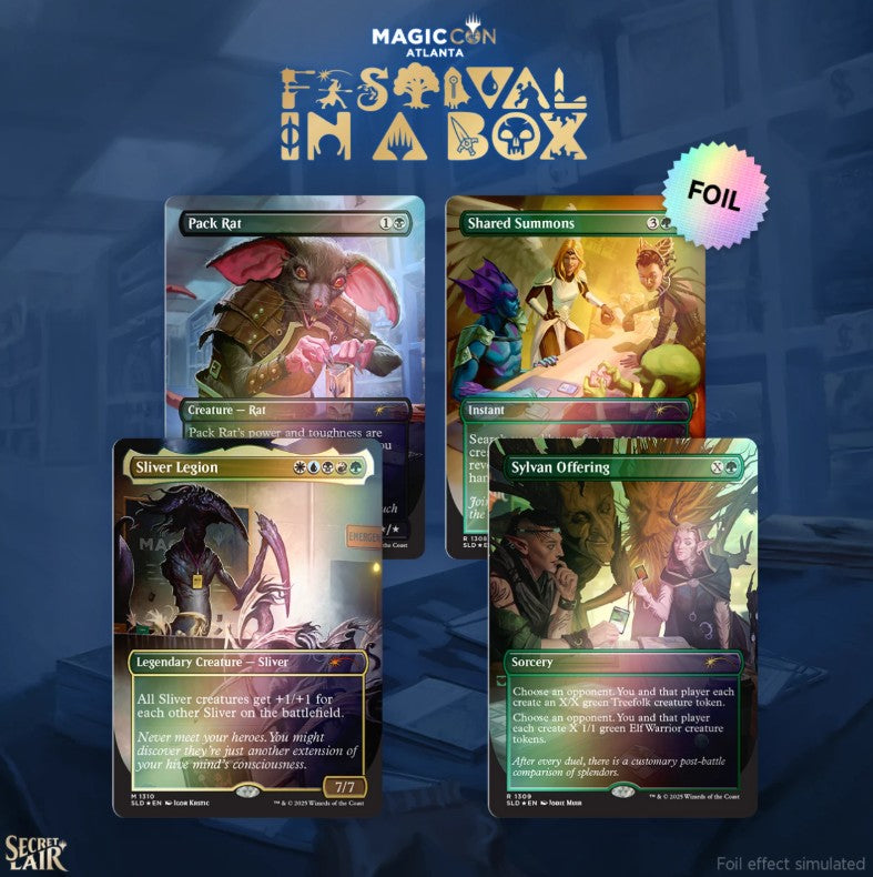 Secret Lair "MagicCon: The Gathering" Rainbow Foil
