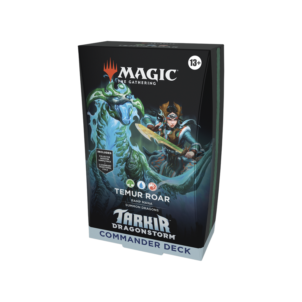 Tarkir Dragonstorm Commander Decks: Temur Roar