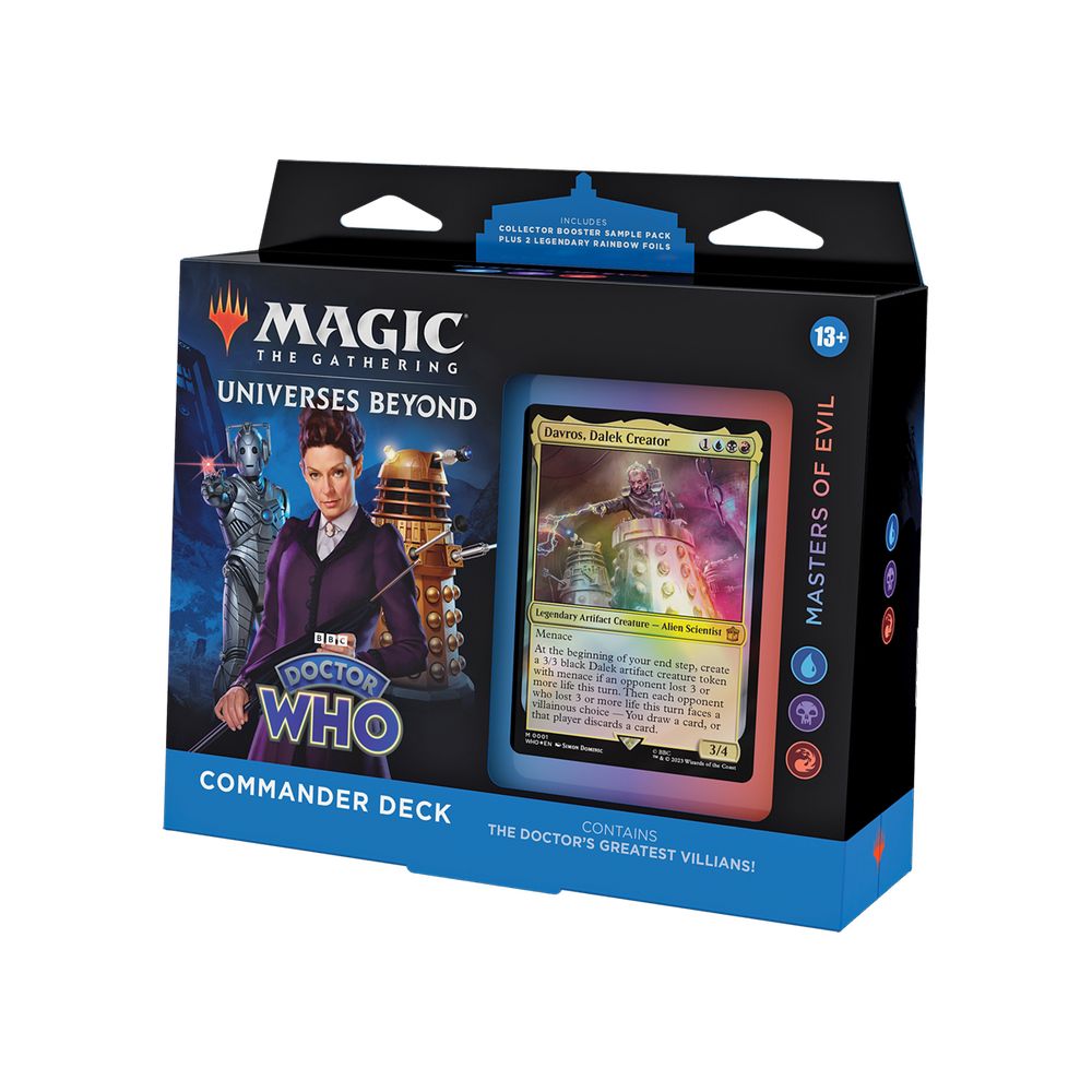 Doctor Who Commander Decks: Masters of Evil MTG-Asia.com Pte. Ltd. Doctor Who Commander Decks: Masters of Evil MTG-Asia.com Pte. Ltd.