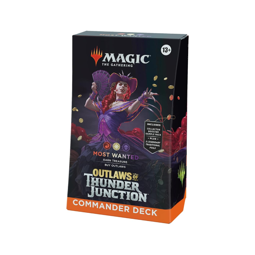 Outlaws of Thunder Junction Commander Decks: Most Wanted