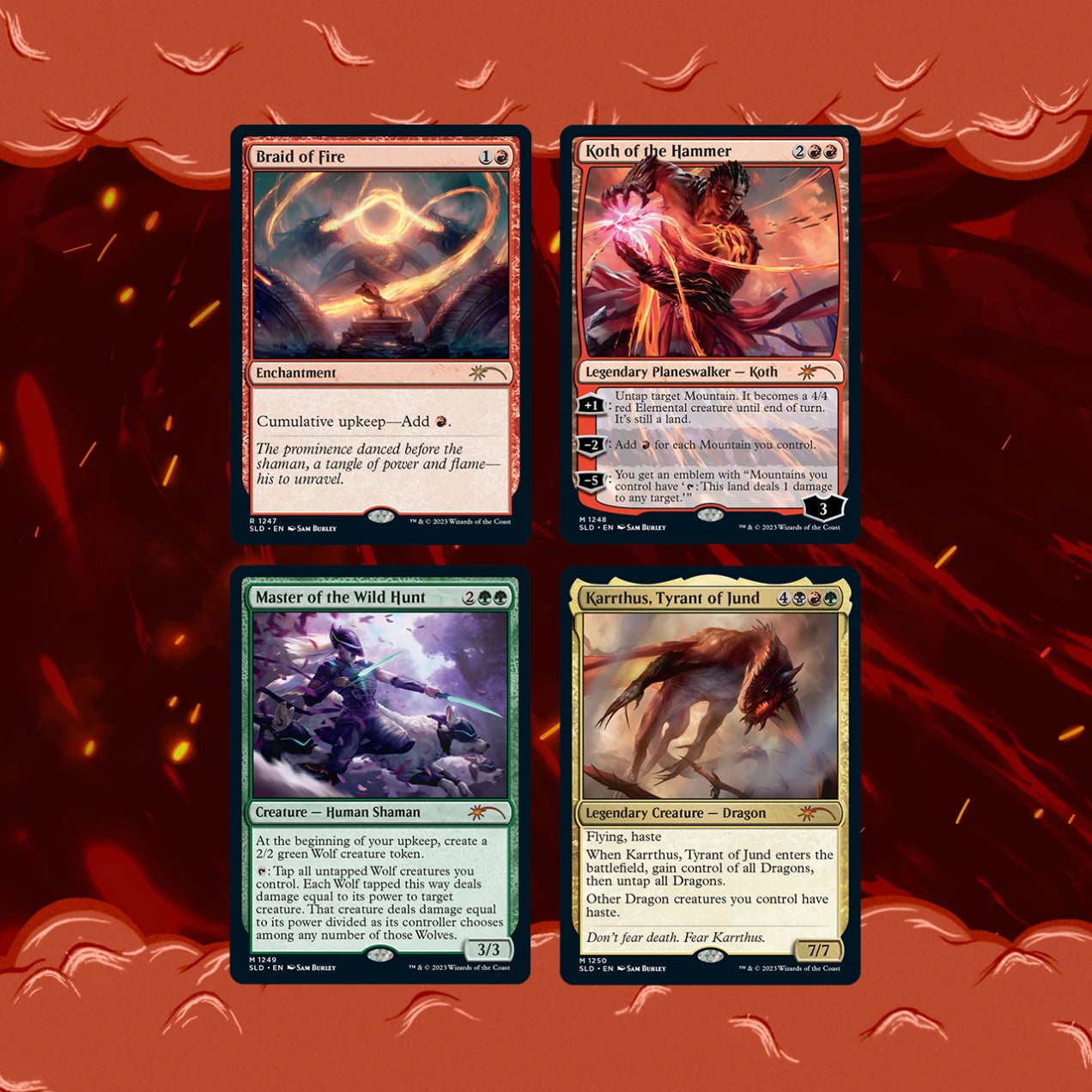Secret Lair "Artist Series: Sam Burley" NON-FOIL