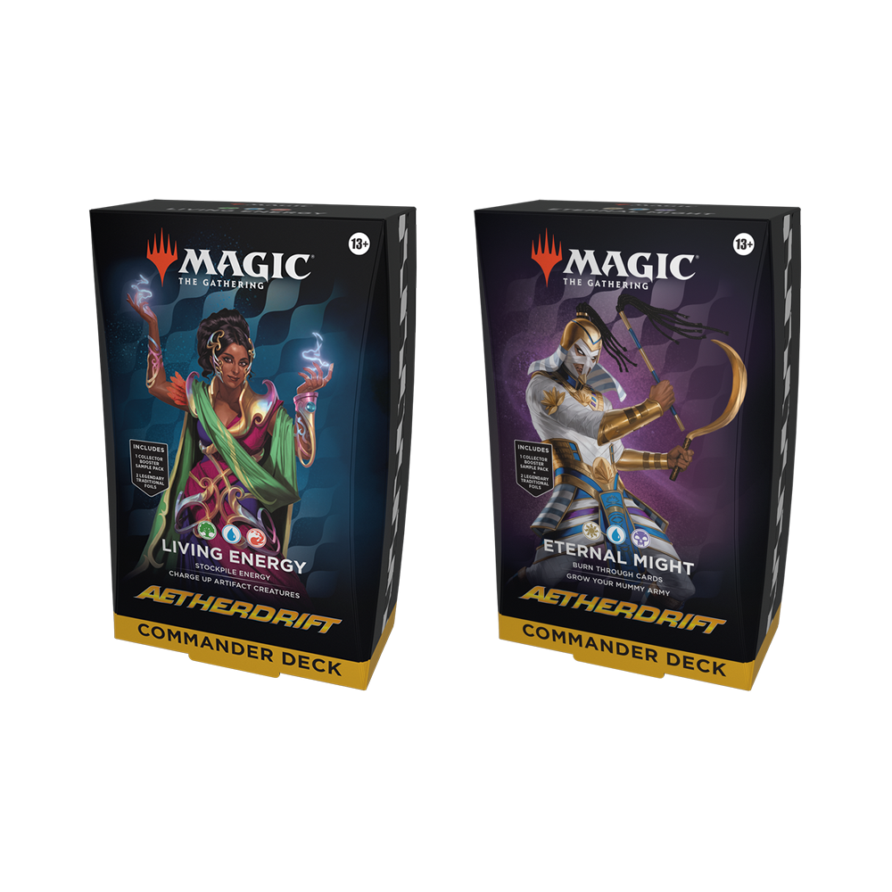 Aetherdrift Commander Decks Set of 2