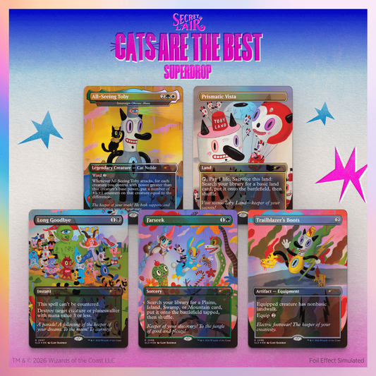 Secret Lair "Toby’s Journey by Gary Baseman" FOIL