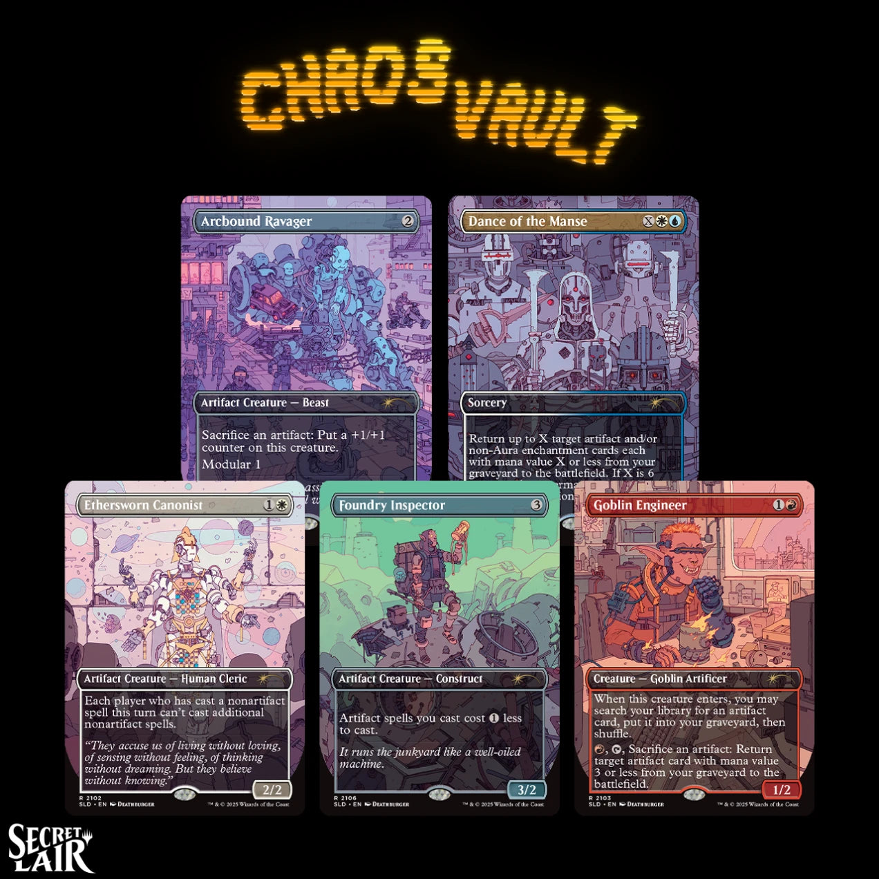 Secret Lair "Featuring:Deathburger" Galaxy FOIL