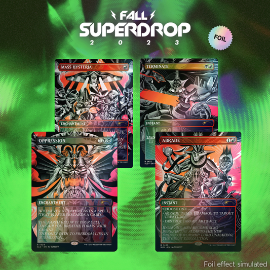 Secret Lair "Absolute Annihilation" Traditional FOIL