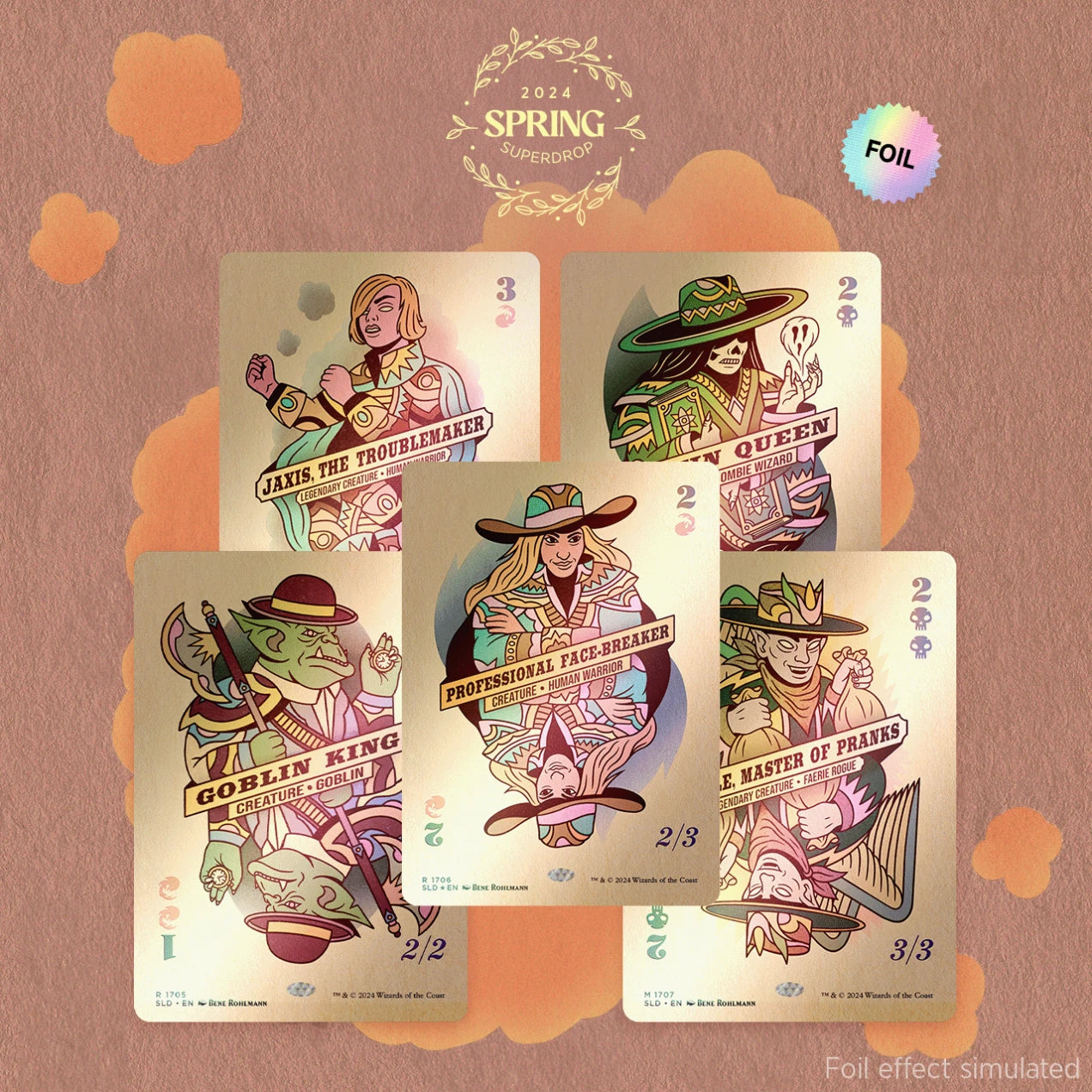 Secret Lair "Poker Faces" FOIL