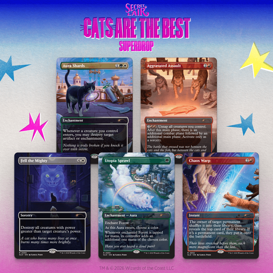 Secret Lair "Cats of Chaos" NON FOIL