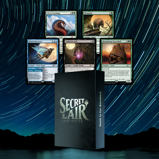 Secret Lair "Math Is For Blockers" NON FOIL