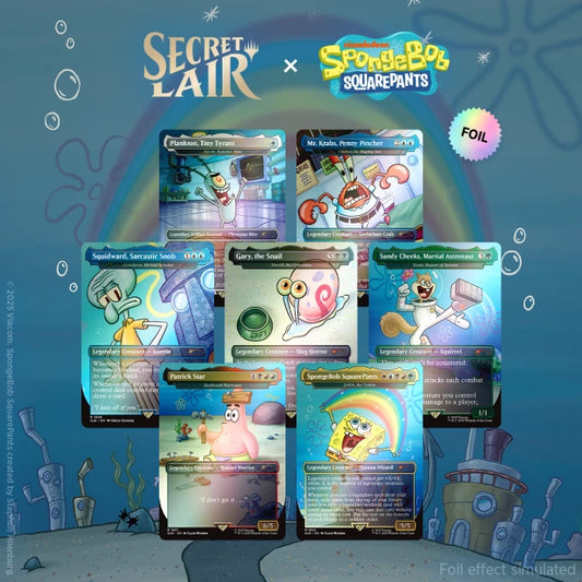 Secret Lair "Secret Lair x SpongeBob SquarePants: Legends of Bikini Bottom" Foil