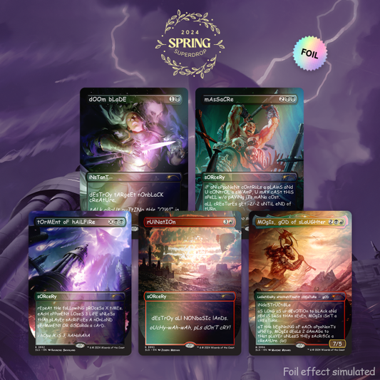 Secret Lair "sAnS mERcY" Foil