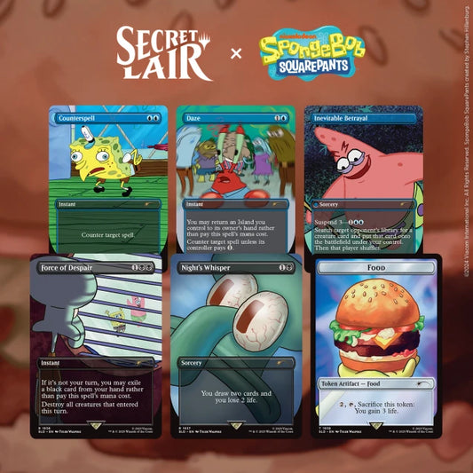 Secret Lair "Secret Lair x SpongeBob SquarePants: Internet Sensation" Non-Foil