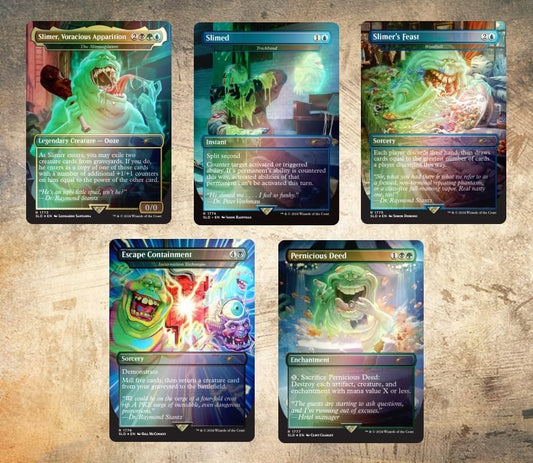 Secret Lair "Secret Lair x Ghost Busters: Slimer" Rainbow Foil