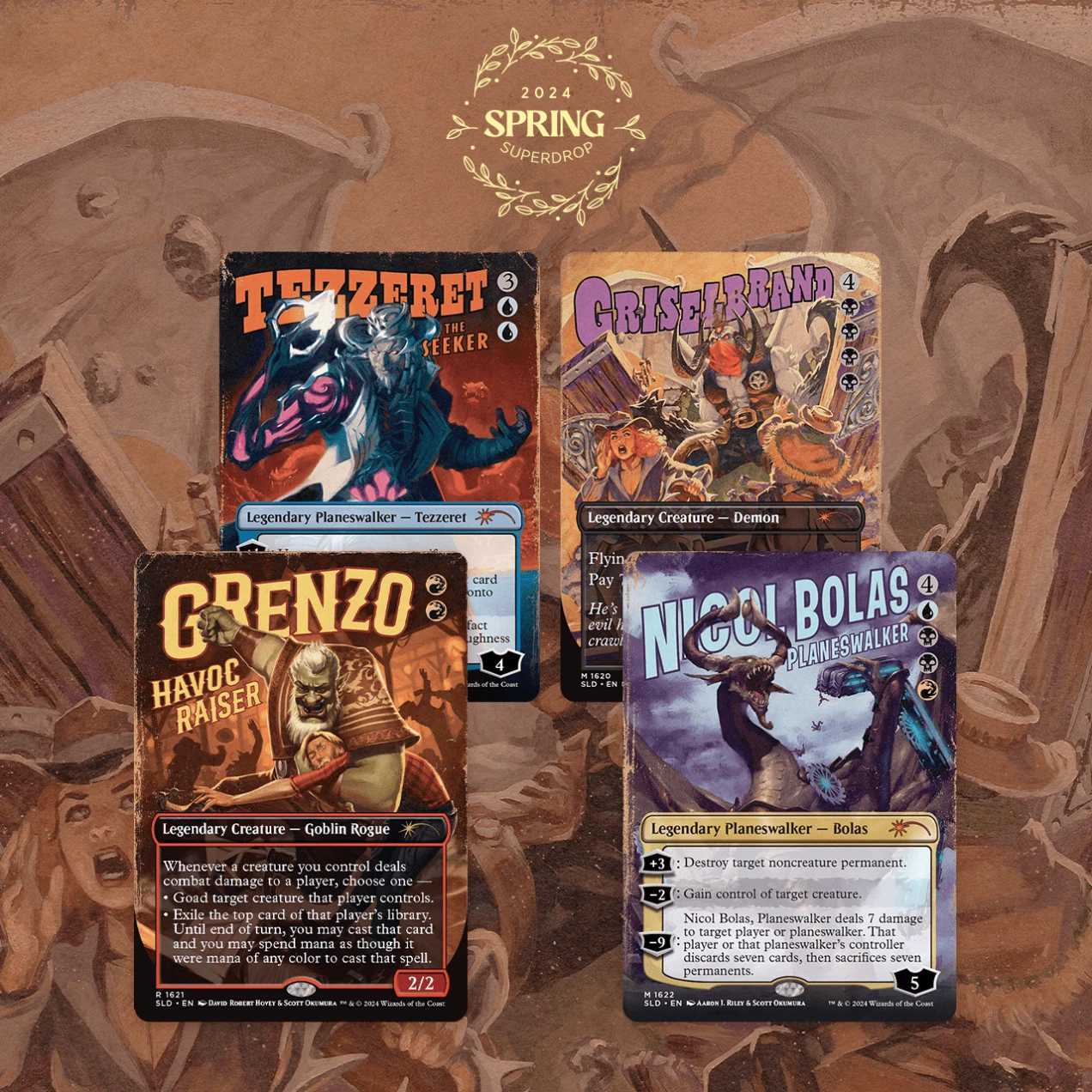 Secret Lair "Outlaw Anthology Vol. 1: Rebellious Renegades" NON-FOIL