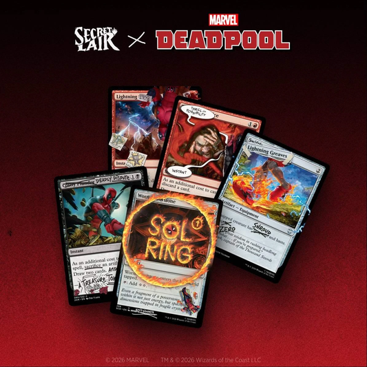 Secret Lair "Secret Lair x Marvel's Deadpool: I Fixed It (You’re Welcome)" NON-FOIL