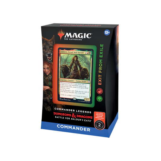 Commander Legends: Battle for Baldur's Gate Commander Decks: Exit From Exile