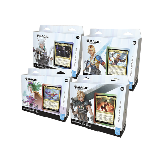 Final Fantasy Collector's Edition Commander Deck Set of 4 (Presale - Available 6 June)