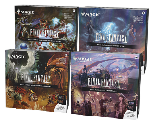 Final Fantasy Scene Box Set of 4