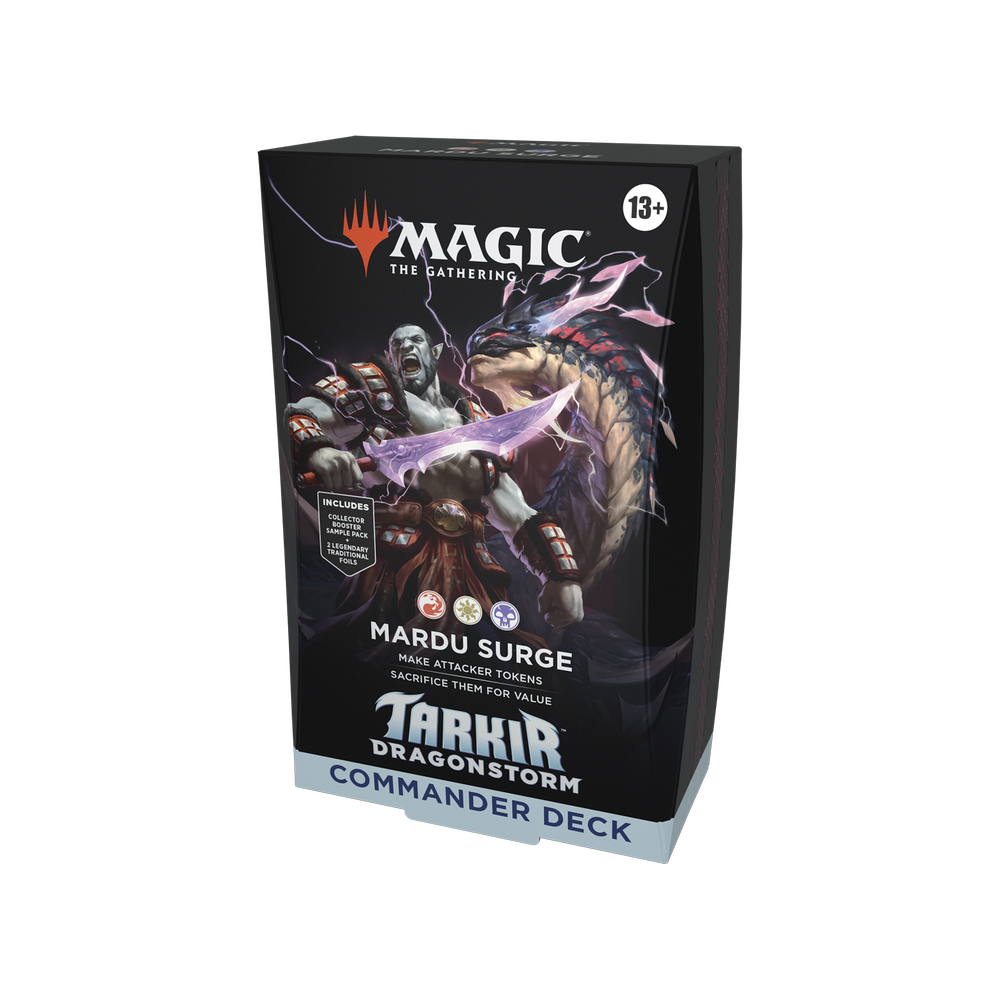 Tarkir Dragonstorm Commander Decks: Mardu Surge