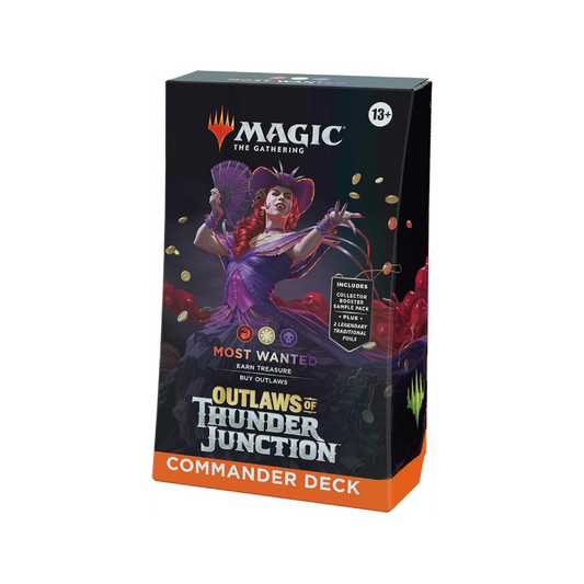 Outlaws of Thunder Junction Commander Decks: Most Wanted
