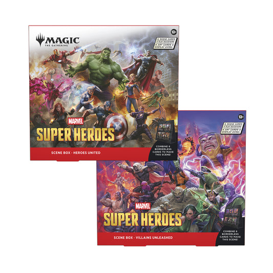 Marvel Super Heroes Scene Box Set of 2 - (Preorder - Available 19 Jun 2026)