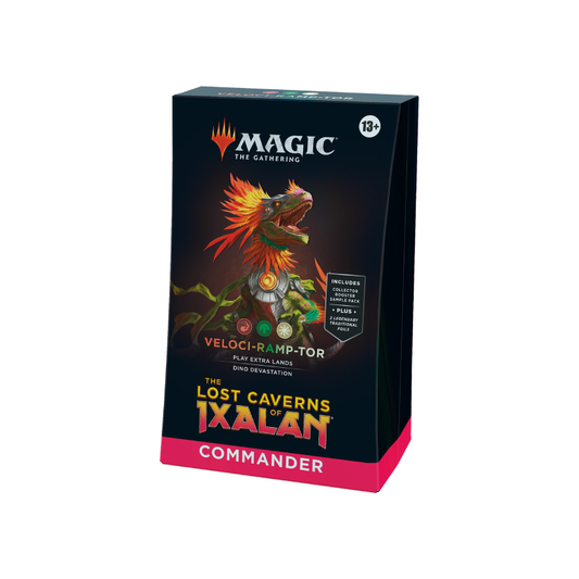 The Lost Caverns of Ixalan Commander Decks: Veloci-Ramp-Tor