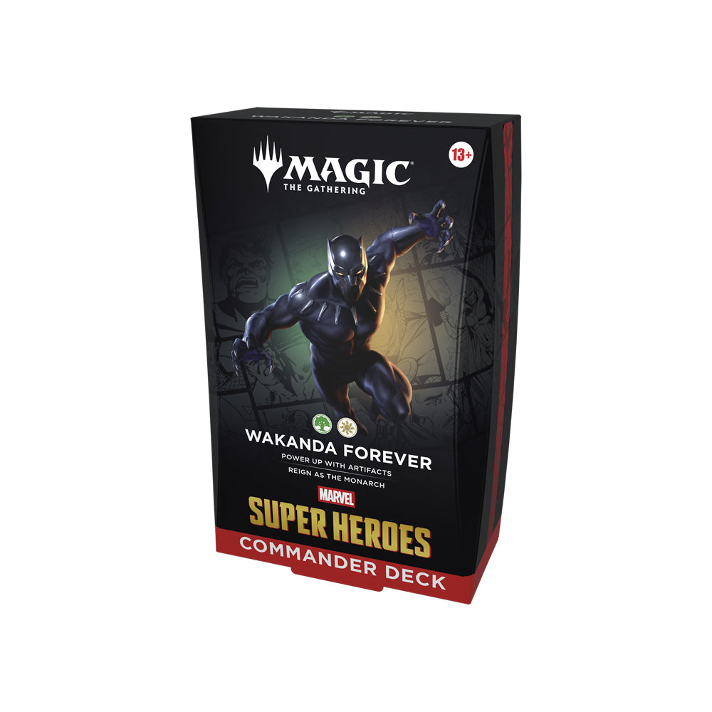 Marvel Super Heroes Commander Deck "Wakanda Forever" - (Preorder - Available 19 Jun 2026)
