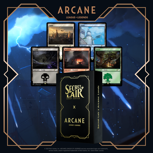 Secret Lair "Secret Lair x Arcane: Lands" NON FOIL