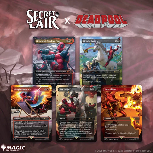 Secret Lair "Secret Lair x Marvel's Deadpool" NON FOIL