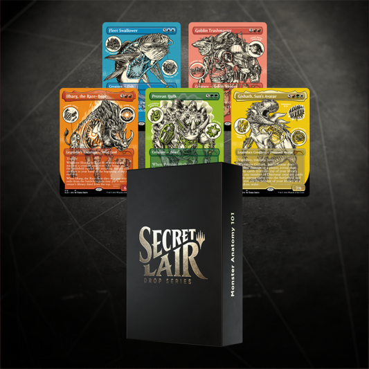 Secret Lair "Monster Anatomy 101" NON FOIL