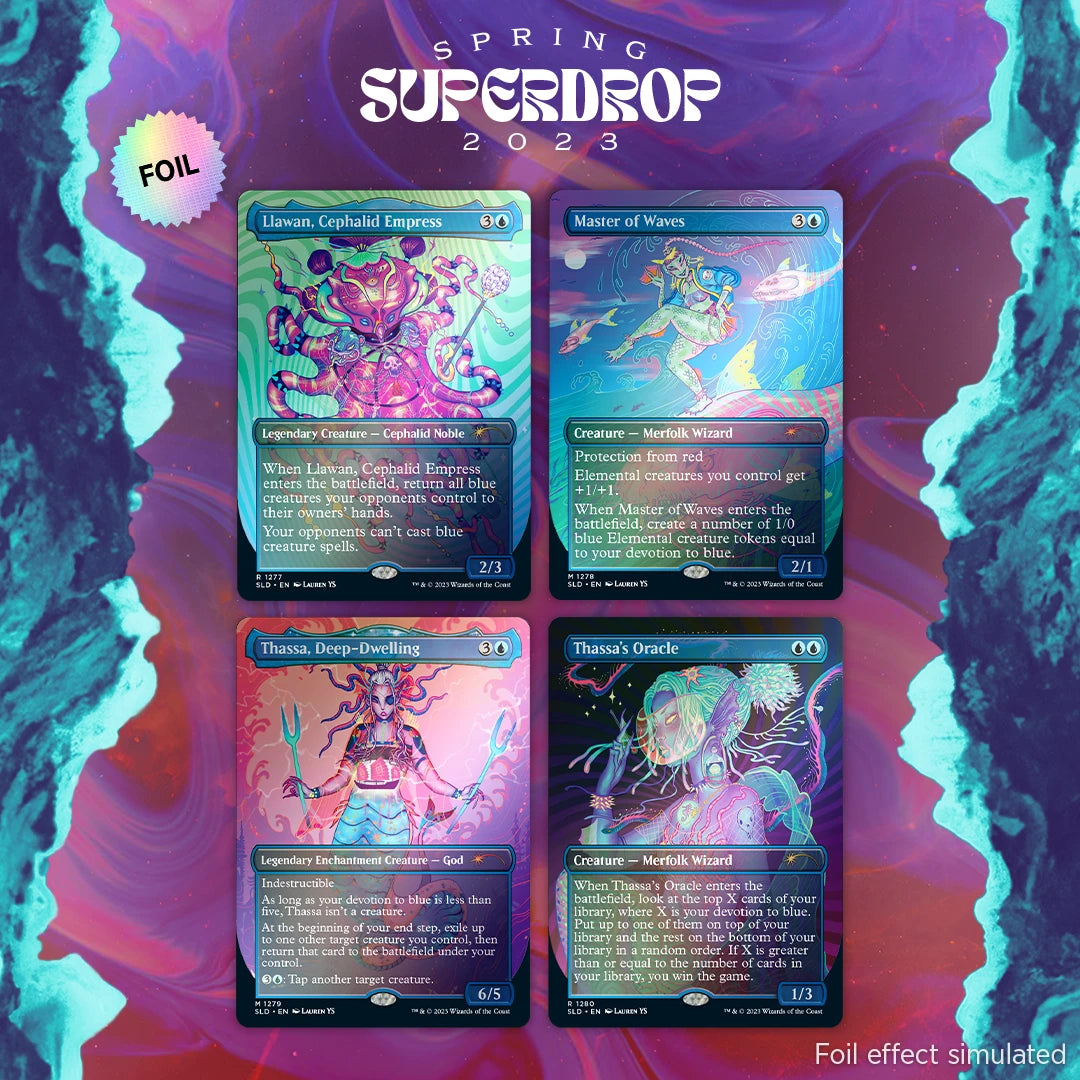 Secret Lair "Cool Ocean Breeze" FOIL