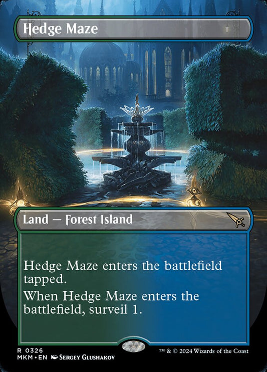 Hedge Maze MKM-326 [Borderless] R Colorless